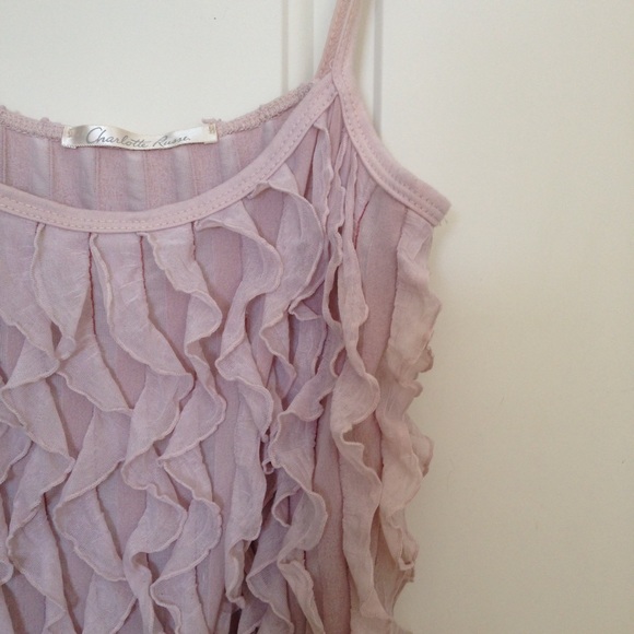 Mauve Ruffle Dress - Picture 2 of 2